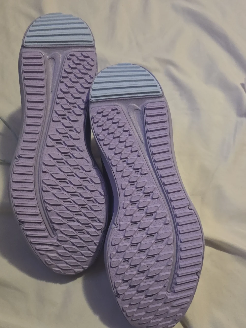 Nike Lavender and Light Blue Athletic Sneakers